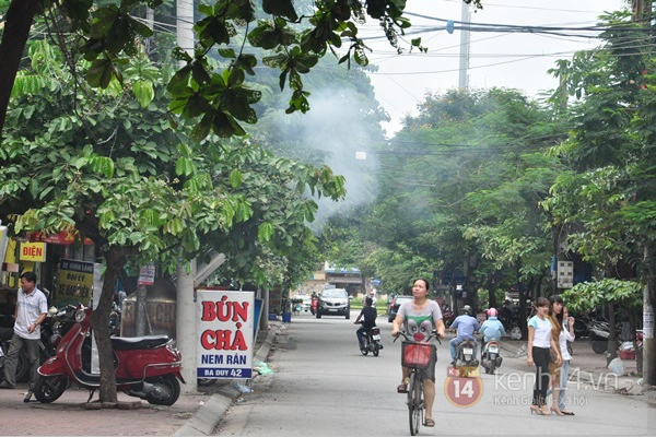 Những con phố bị hun khói giữa Hà Nội 6