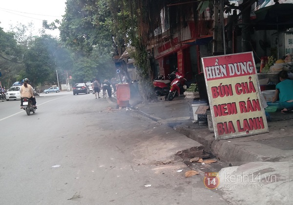 Những con phố bị hun khói giữa Hà Nội 9