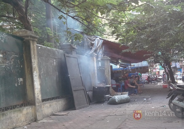 Những con phố bị hun khói giữa Hà Nội 11