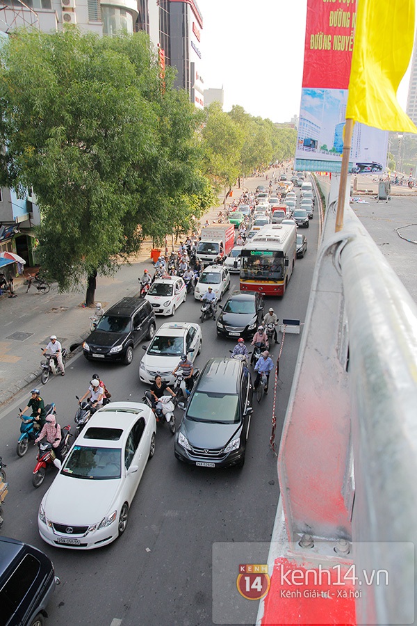 Hà Nội: Cận cảnh cầu vượt thép lớn nhất Việt Nam trước ngày thông xe 9