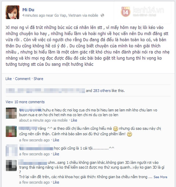Hot teen Việt và những màn "khẩu chiến" trên Facebook 10