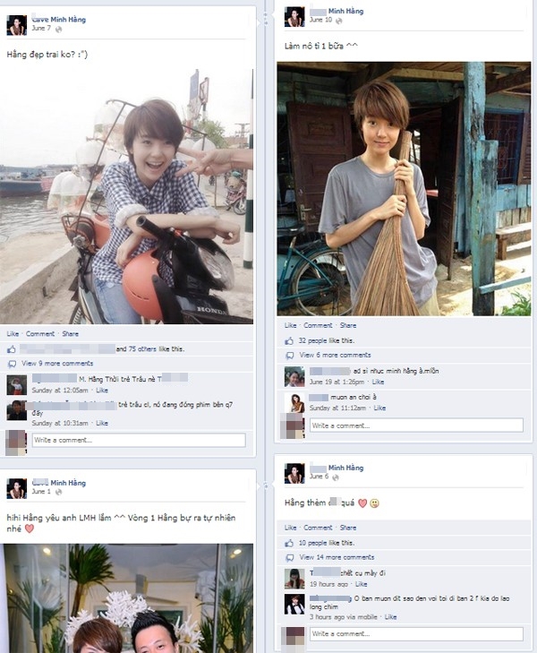 Minh Hằng trở thành nạn nhân trò bôi nhọ trên Facebook 4