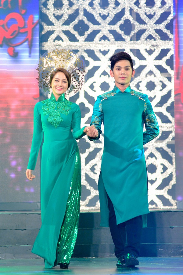 Dàn sao Việt rạng rỡ diễn thời trang áo dài đón Xuân 7