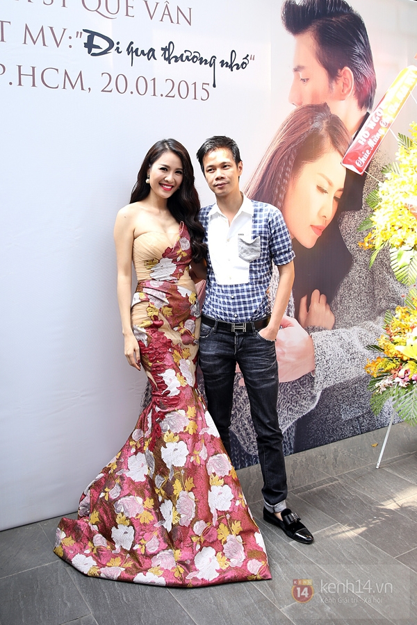 Dàn sao Việt xúng xính váy áo chúc mừng Quế Vân 8