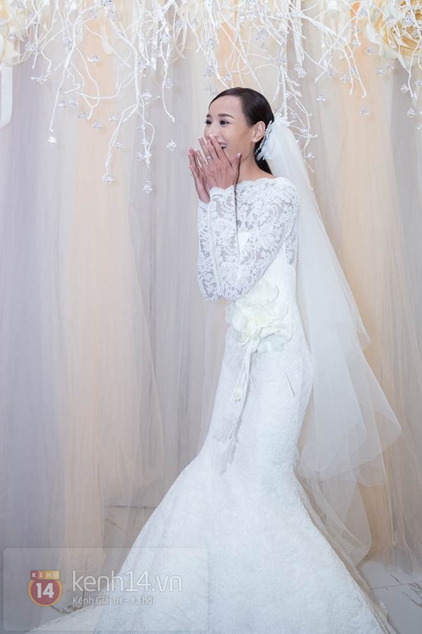 Sân khấu đẹp như mơ trong đám cưới tại Sài Gòn của Lê Thúy và Khải An 3