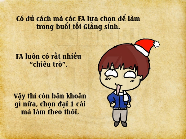 F.A làm gì ngày Noel? 3