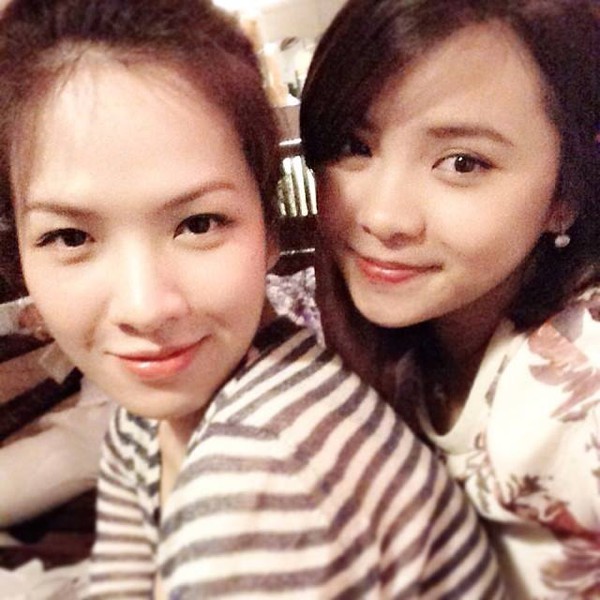 Ngắm những cặp chị em cùng xinh đẹp của nhà hot girl Việt 15