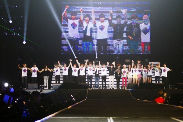 Đại gia đình Cube khép lại thành công concert chung 5