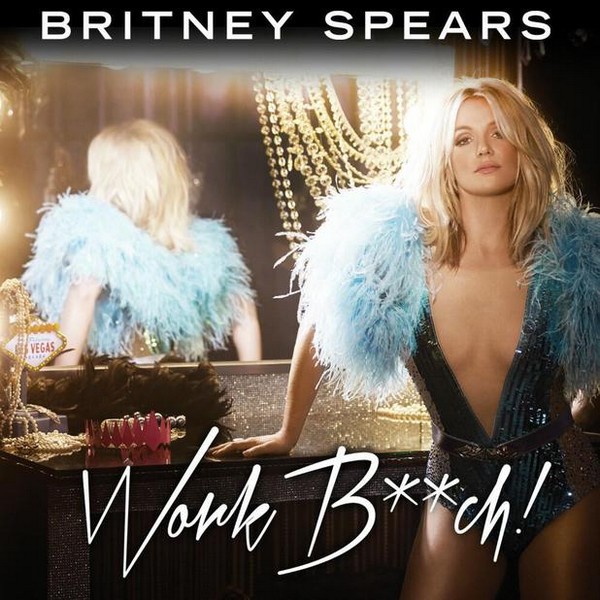 Britney cực hot với váy xẻ ngực sâu trên bìa single mới 1