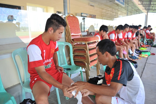 Nhật ký U19 Việt Nam: Làm quen với nắng gắt Myanmar 2