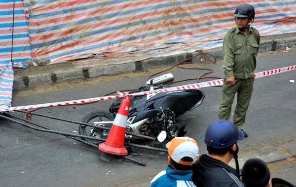 Hà Nội: Tai nạn chết người tại dự án đường sắt trên cao 6