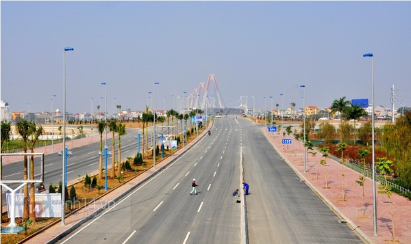 Cận cảnh cầu Nhật Tân - cây cầu dây văng dài nhất Việt Nam trước ngày thông xe 11