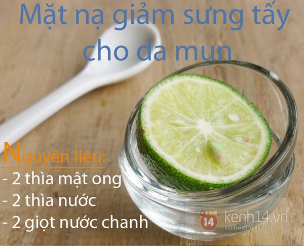 Cách "rẻ bèo" giúp giảm sưng tấy cho da mụn  1