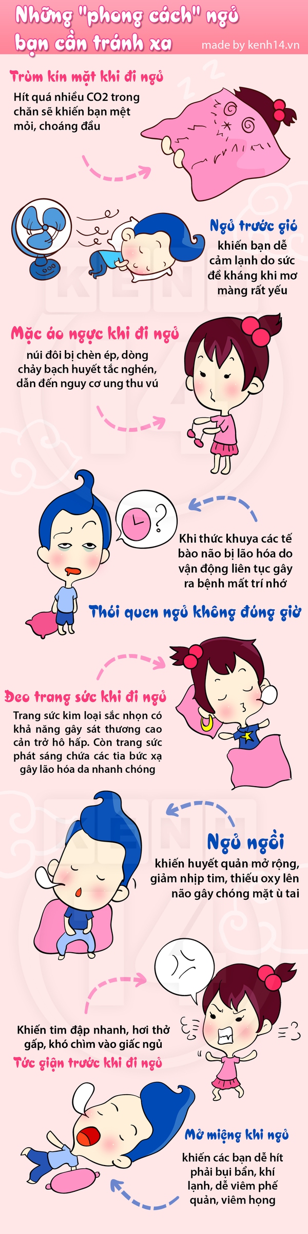 Những "phong c&aacute;ch" ngủ bạn cần tr&aacute;nh xa 1