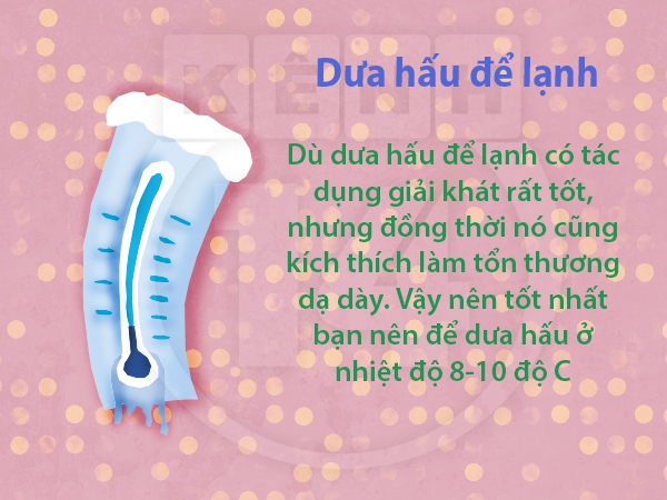 Những chú ý cần biết khi ăn dưa hấu 2