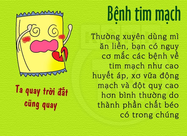 Mì ăn liền và những cảnh báo nên biết với sức khỏe 1