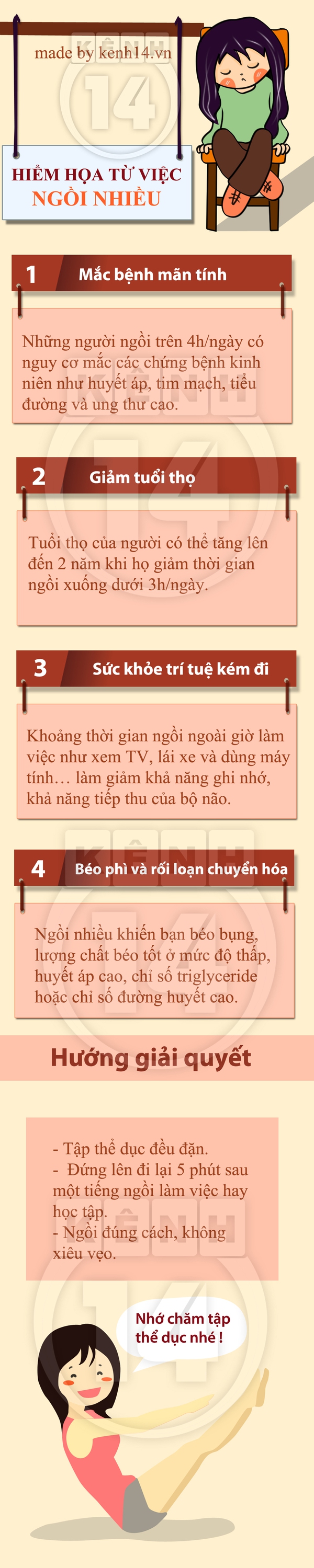 Nguy cơ suy giảm tuổi thọ của việc ngồi cả ng&agrave;y 1