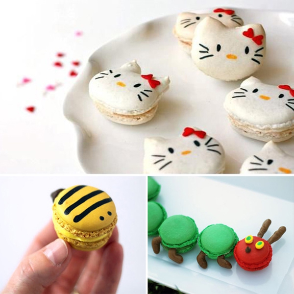 Bánh macarons nổi tiếng trong phiên bản gấu xinh xinh 15