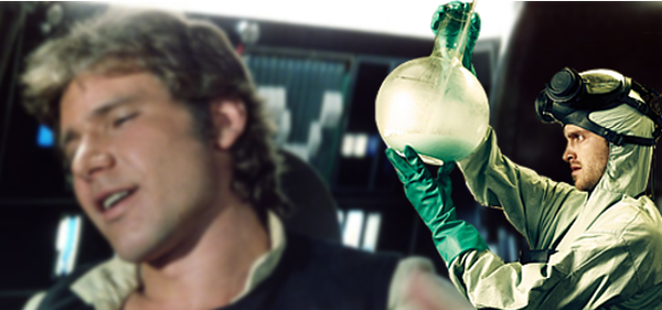 Sao "Breaking Bad" Aaron Paul được nhắm cho vai Han Solo trong Star Wars 1