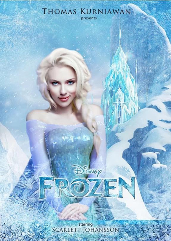 Nếu Angelina Jolie trở thành công chúa Elsa trong Frozen? 2