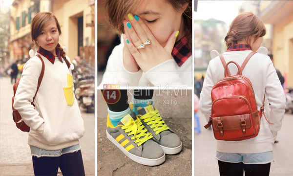 "Săm soi" street style ngày nắng lên của hai miền Nam-Bắc 3