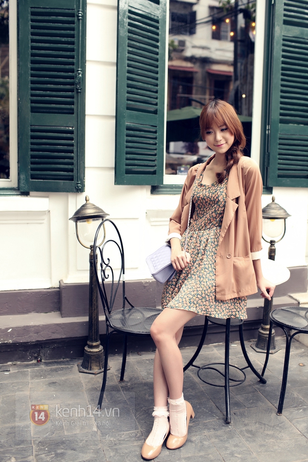 Mơ mộng v&agrave; nữ t&iacute;nh với những set đồ pastel dịu d&agrave;ng 12