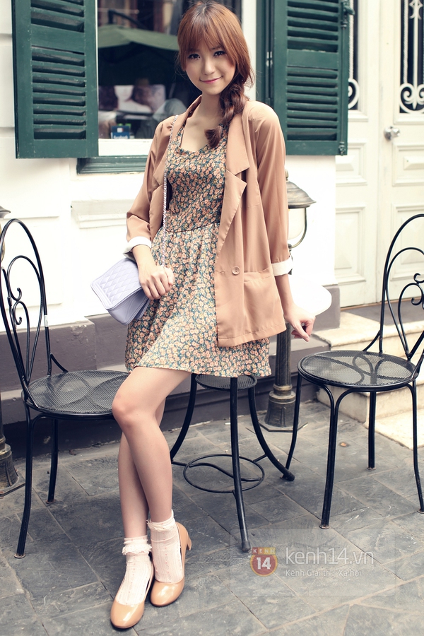 Mơ mộng v&agrave; nữ t&iacute;nh với những set đồ pastel dịu d&agrave;ng 13