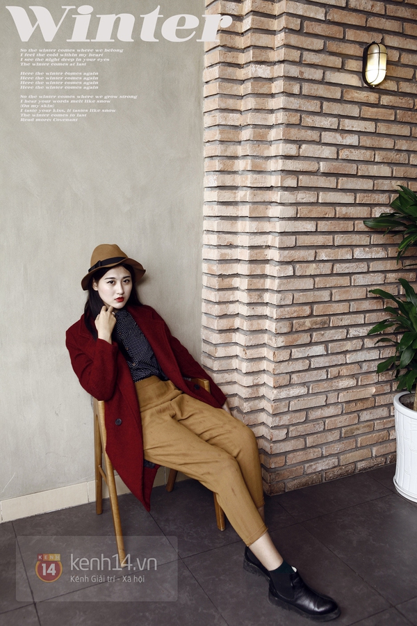 Ch&uacute;t n&eacute;t vintage kh&ocirc;ng hề nh&agrave;m ch&aacute;n cho ng&agrave;y lạnh 1