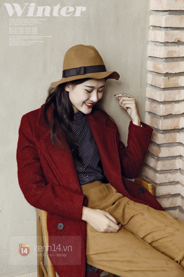 Ch&uacute;t n&eacute;t vintage kh&ocirc;ng hề nh&agrave;m ch&aacute;n cho ng&agrave;y lạnh 5