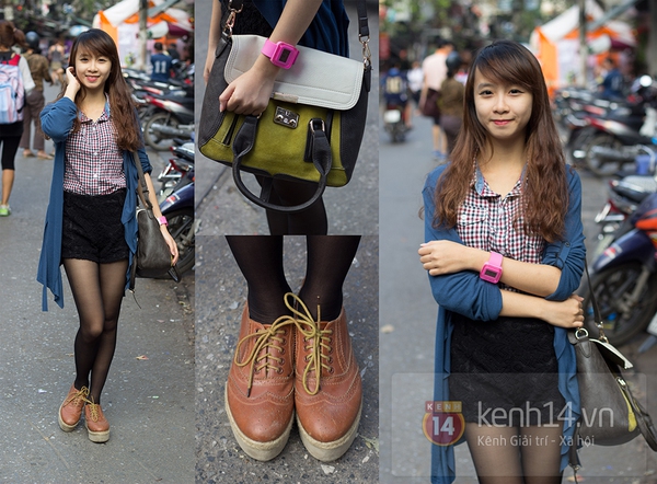 Street style đón gió lạnh đầu mùa của giới trẻ Hà Nội 6