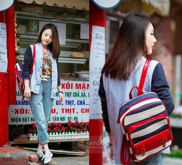 Street style đón gió lạnh đầu mùa của giới trẻ Hà Nội 4