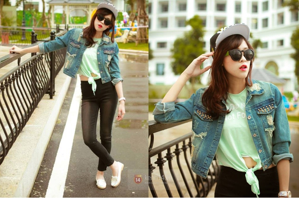 Street style đón gió lạnh đầu mùa của giới trẻ Hà Nội 1