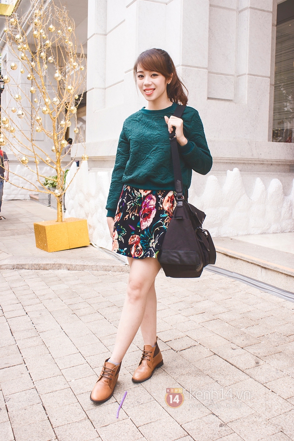 Ngắm street style những ngày cuối cùng năm 2013 của giới trẻ Bắc-Nam 11