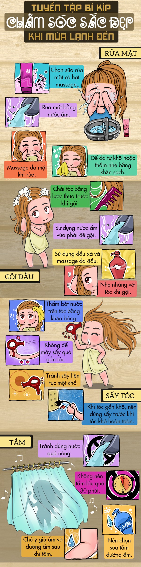Tất tần tật những b&iacute; k&iacute;p chăm s&oacute;c sắc đẹp khi m&ugrave;a đ&ocirc;ng đến 1