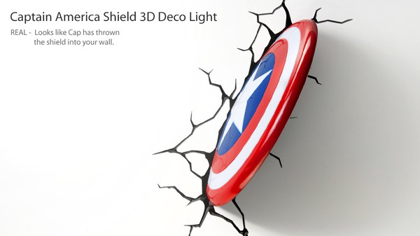 Bộ đèn ngủ 3D siêu anh hùng 6