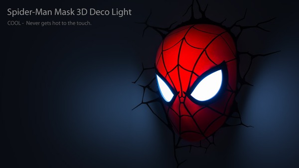 Bộ đèn ngủ 3D siêu anh hùng 11