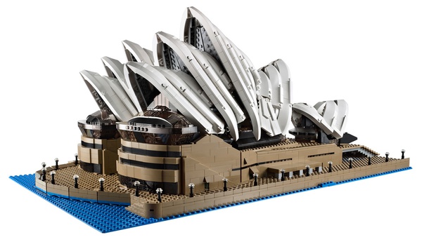 Bộ Lego gần 3.000 vi&ecirc;n gạch m&ocirc; phỏng nh&agrave; h&aacute;t Opera Sydney 2
