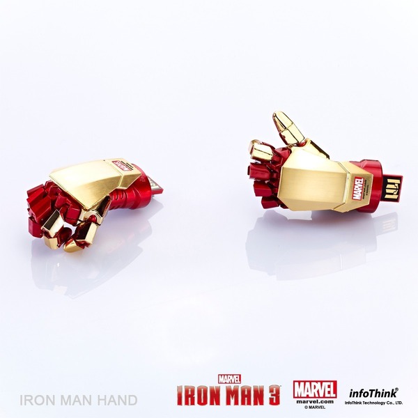 USB h&igrave;nh b&agrave;n tay Iron Man 3