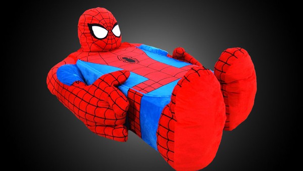 Ga trải giường hình Spider-man nhồi bông khổng lồ 1