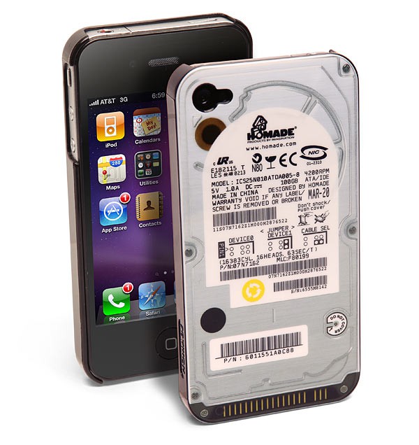 Vỏ iPhone m&ocirc; phỏng h&igrave;nh ổ cứng m&aacute;y t&iacute;nh 1