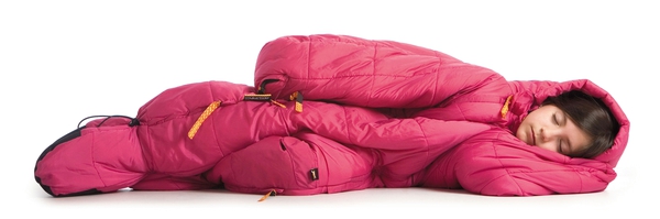 Túi ngủ giống như áo rét, mặc ra đường thoải mái 4