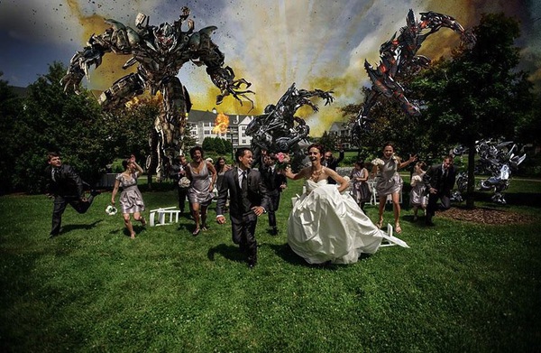 Xu hướng mới: Chụp ảnh cưới như trong phim thảm họa 3