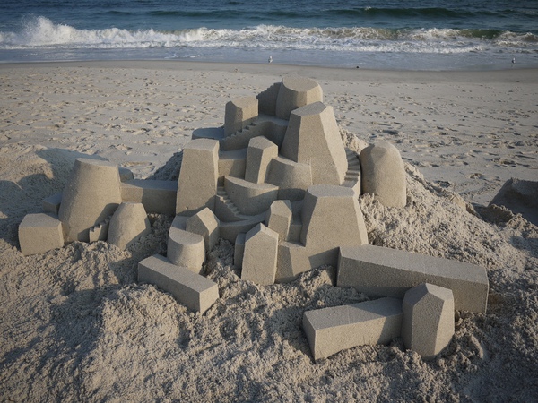 Mê mẩn trước hình khối kiến trúc làm từ cát 12