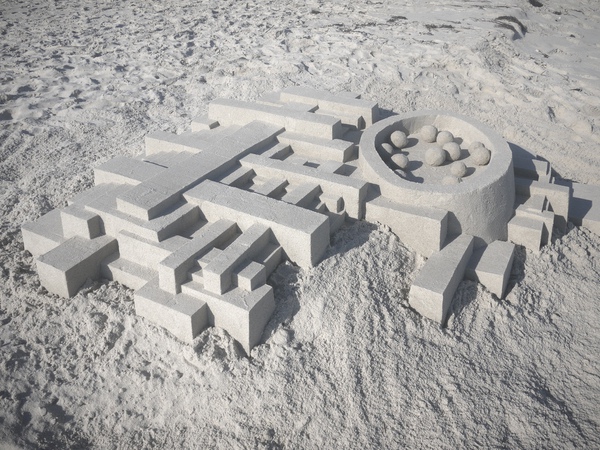 Mê mẩn trước hình khối kiến trúc làm từ cát 14