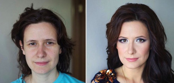 C&aacute;c h&igrave;nh ảnh kh&oacute; tin trước v&agrave; sau make-up 10