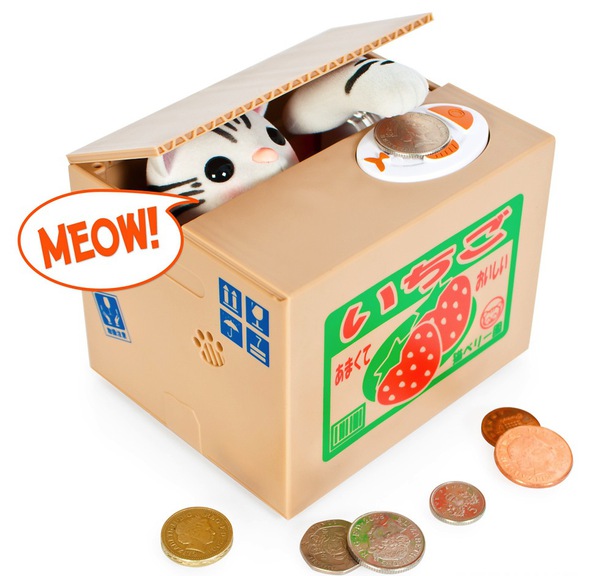 Ch&uacute; m&egrave;o chuy&ecirc;n "trộm" tiền 1