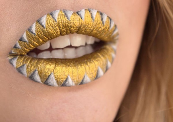15 mẫu make-up m&ocirc;i d&agrave;nh ri&ecirc;ng cho Halloween 14
