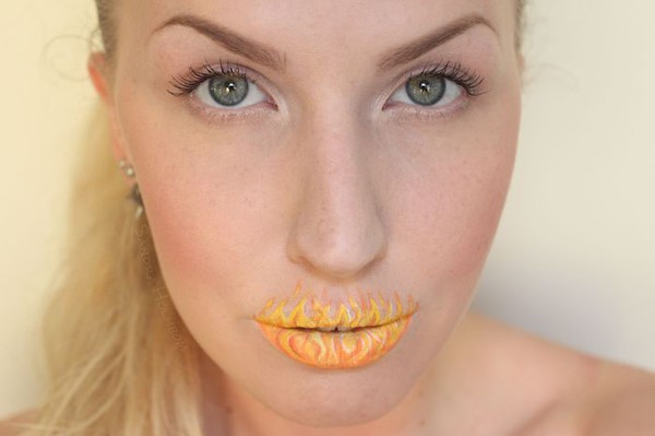 15 mẫu make-up m&ocirc;i d&agrave;nh ri&ecirc;ng cho Halloween 17