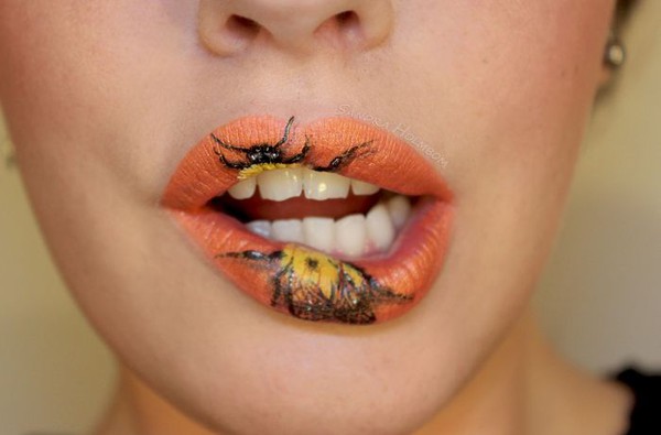 15 mẫu make-up m&ocirc;i d&agrave;nh ri&ecirc;ng cho Halloween 19