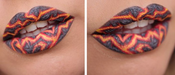 15 mẫu make-up m&ocirc;i d&agrave;nh ri&ecirc;ng cho Halloween 21